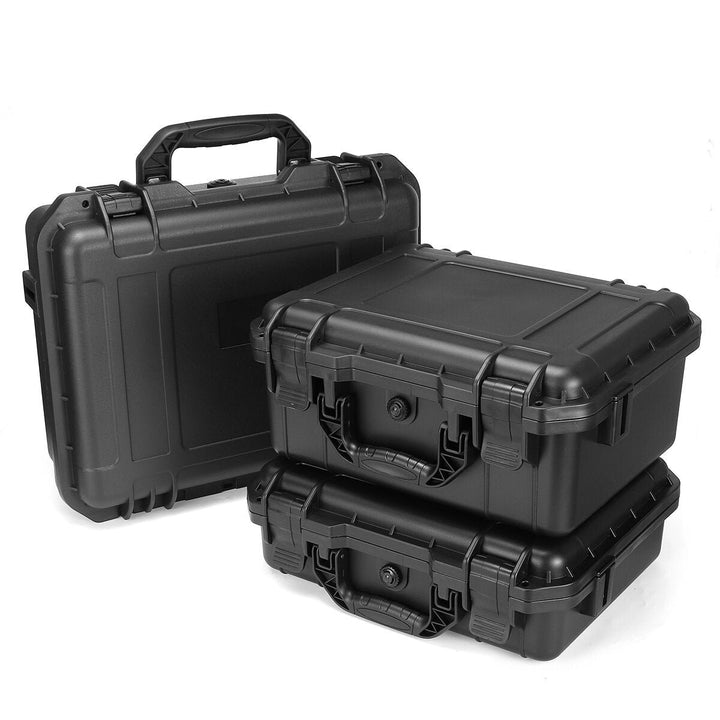 1PC Shockproof Sealed Safety Case Toolbox Airtight Waterproof Tool Box Instrument Case Dry Box with Pre-cut Foam Image 9