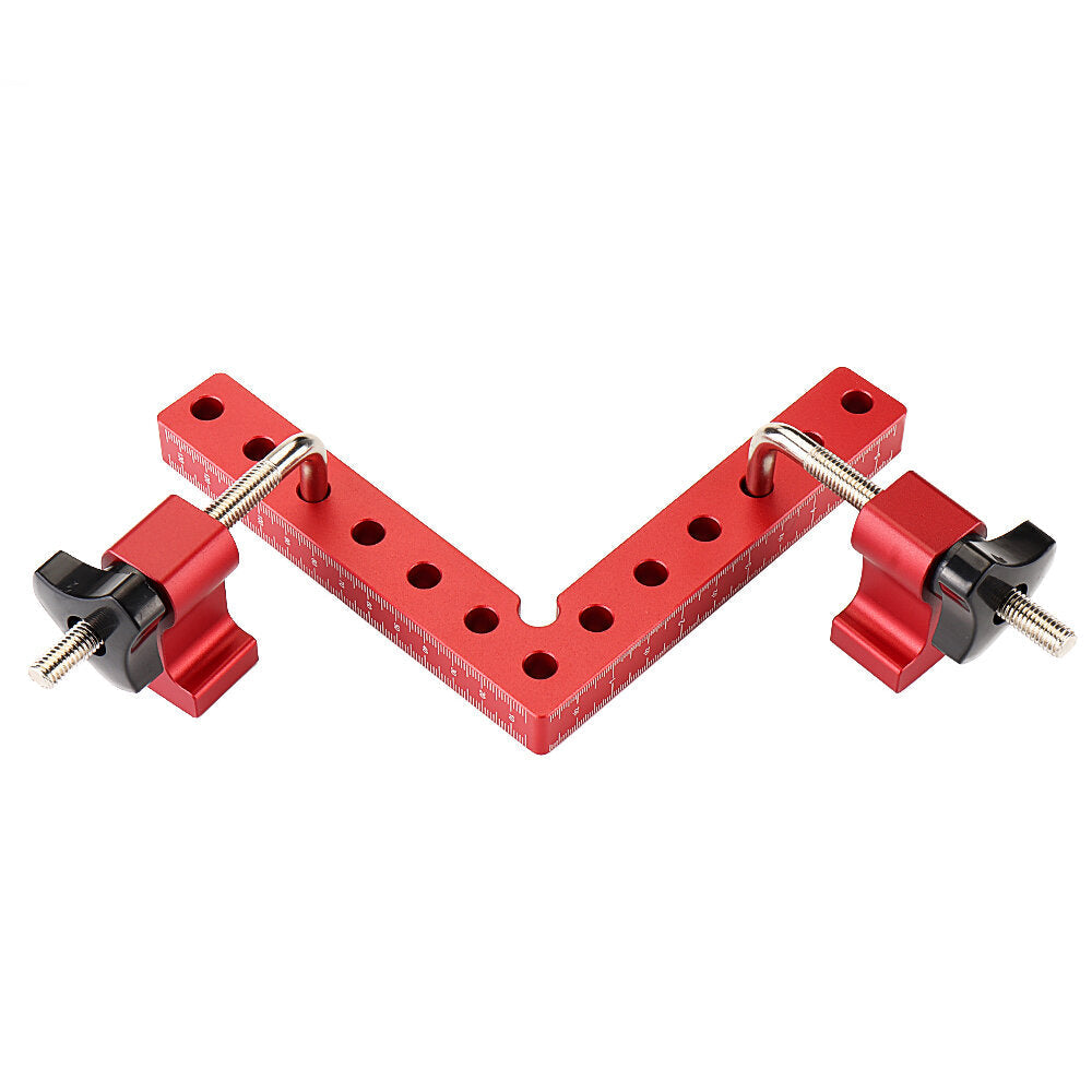 2 Set Woodworking Precision Clamping Square L-Shaped Auxiliary Fixture Splicing Board Carpenter Square Ruler Image 5