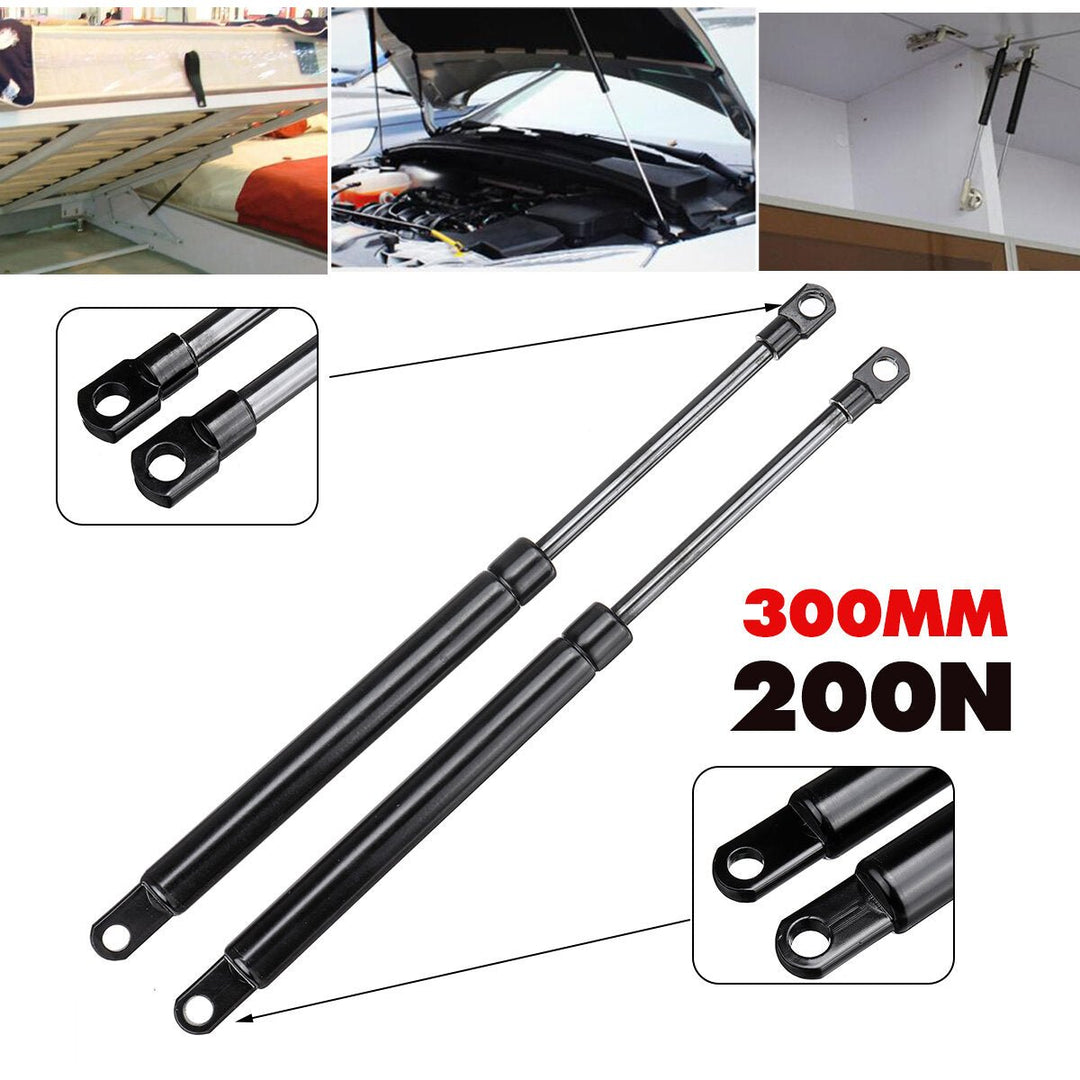 200N Universal Gas Strut Spring 300,350,400,450,500,550,600mm For Multi Purpose Image 2