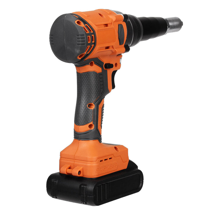 21V Electric Rivet Cordless Rivet Nut Drill Insert Nut Pull Riveting Tool 2.4-4.8mm With LED Light Image 9