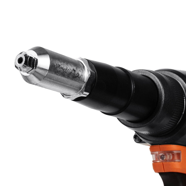 21V Electric Rivet Cordless Rivet Nut Drill Insert Nut Pull Riveting Tool 2.4-4.8mm With LED Light Image 10