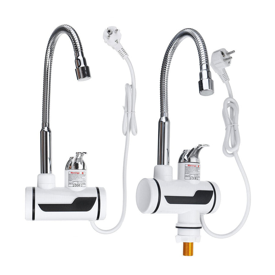 220V 3000W Instant Water Heater Electric Faucet Stainless Steel Shell Tube Image 1