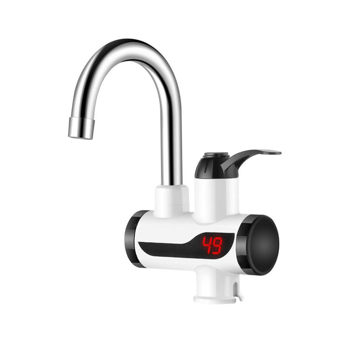 220V 3000W Instant Electric Faucet Tap Hot Water-Heater LED Display Bathroom Kitchen Image 5