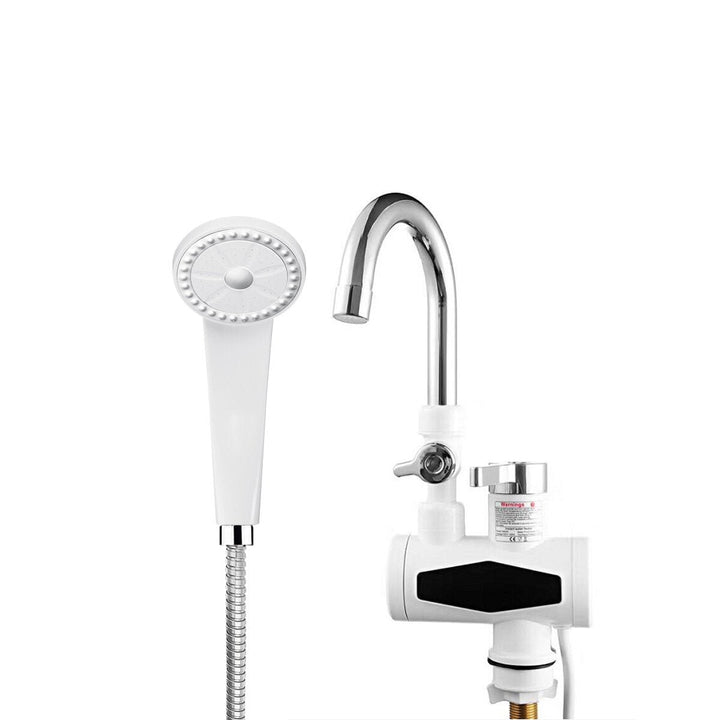 220V Electric Faucet Tap Hot Water Heater Instant For Home Bathroom Kitchen Boat Image 5