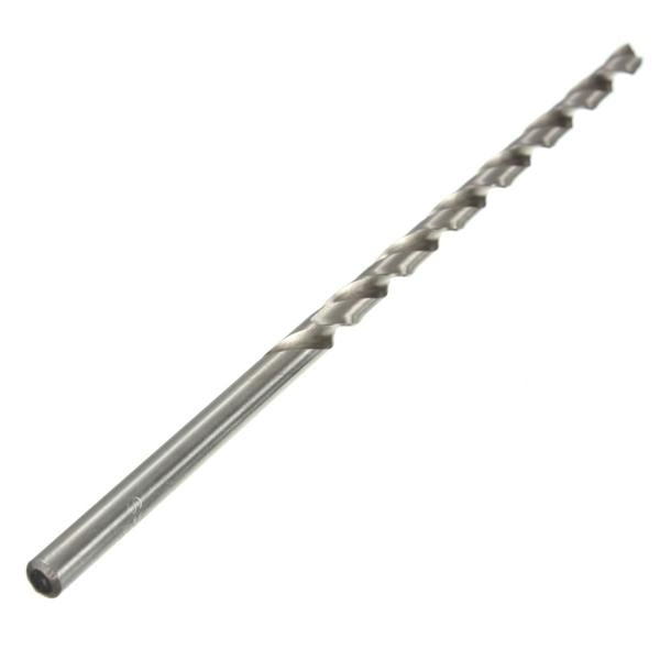 2mm To 5mm Diameter Extra Long HSS Auger Twist Drill Bit Straigth Shank 160mm Image 1