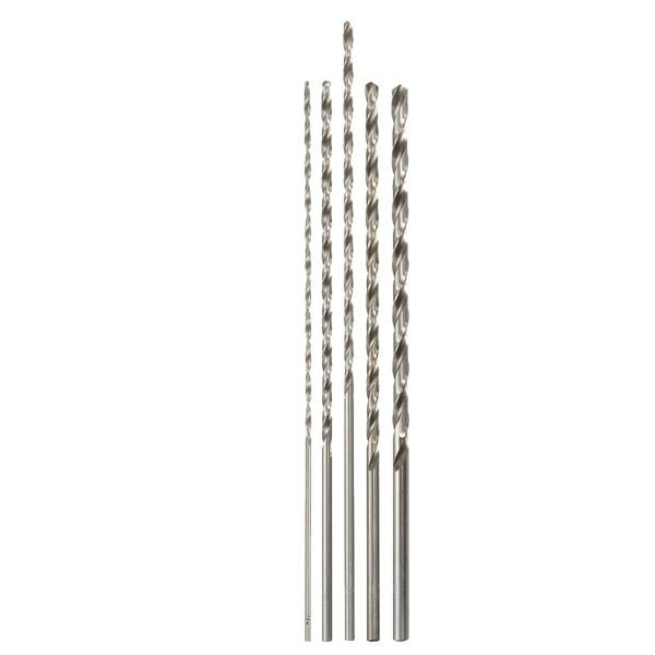 2mm To 5mm Diameter Extra Long HSS Auger Twist Drill Bit Straigth Shank 160mm Image 2