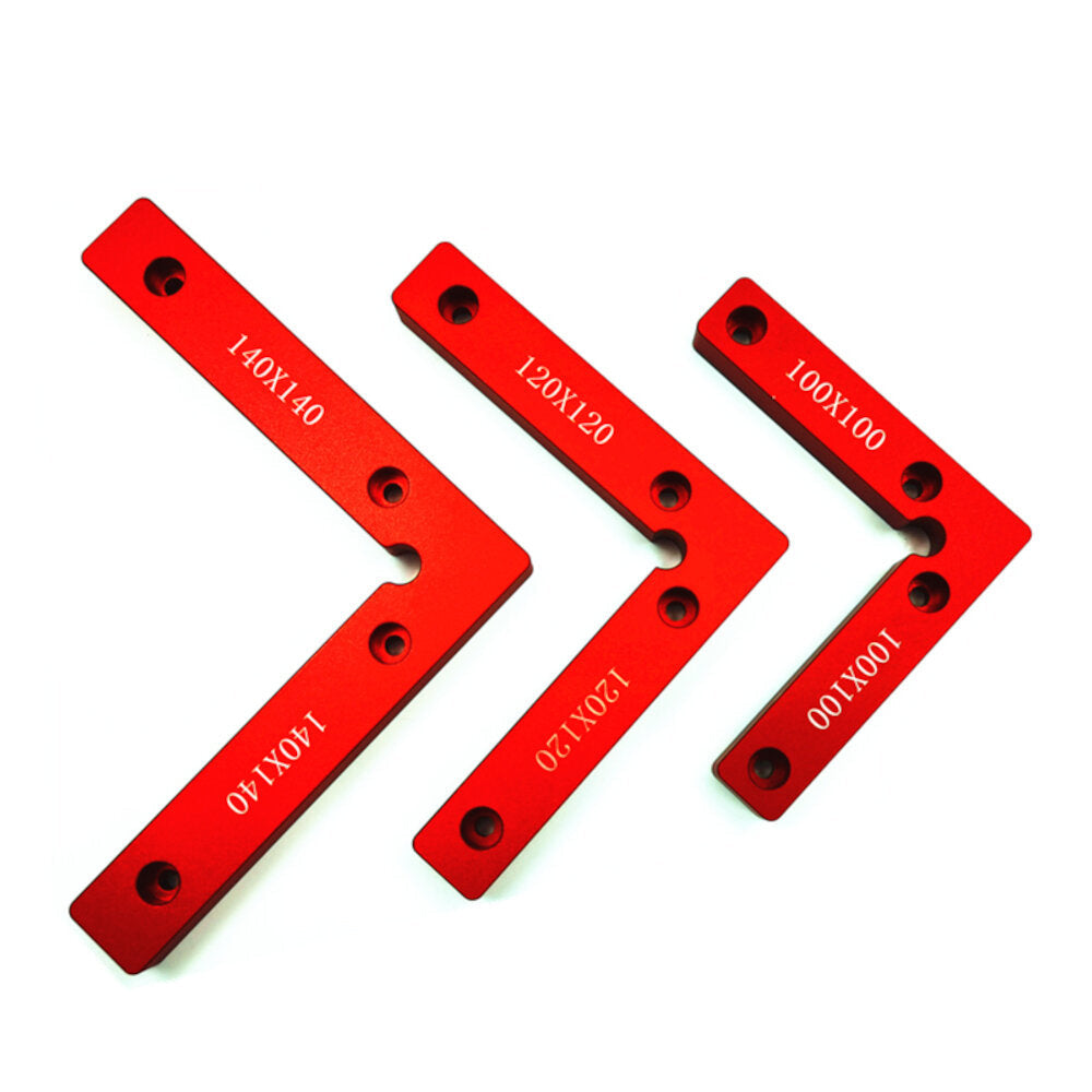 2pcs Aluminum 90 Degree Precision Positioning L Squares Block Positioning Right Angle Ruler Clamping Measure Tools Image 5