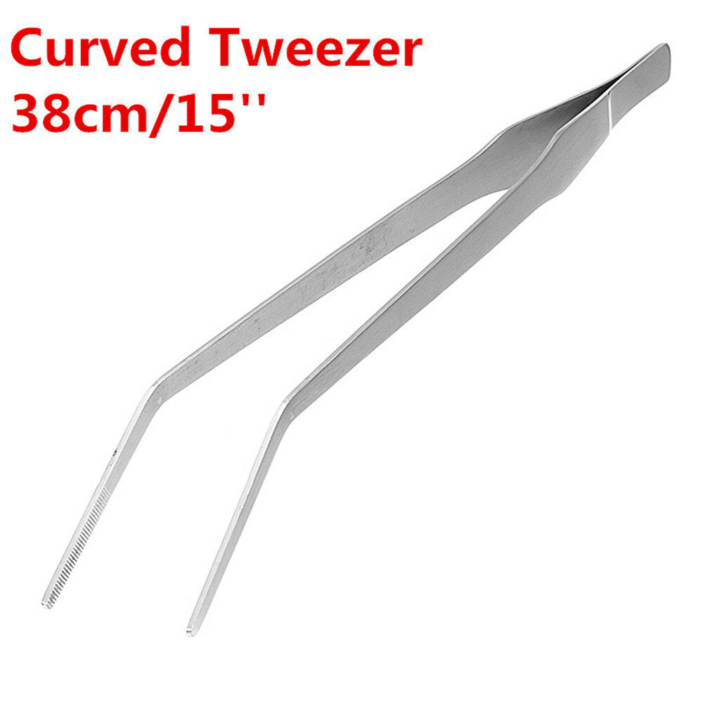 Aquarium Straight,Curve Tweezer Maintenance Tools Kit For Fish Tank Live Plants Grass Image 2