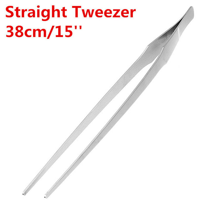 Aquarium Straight,Curve Tweezer Maintenance Tools Kit For Fish Tank Live Plants Grass Image 3