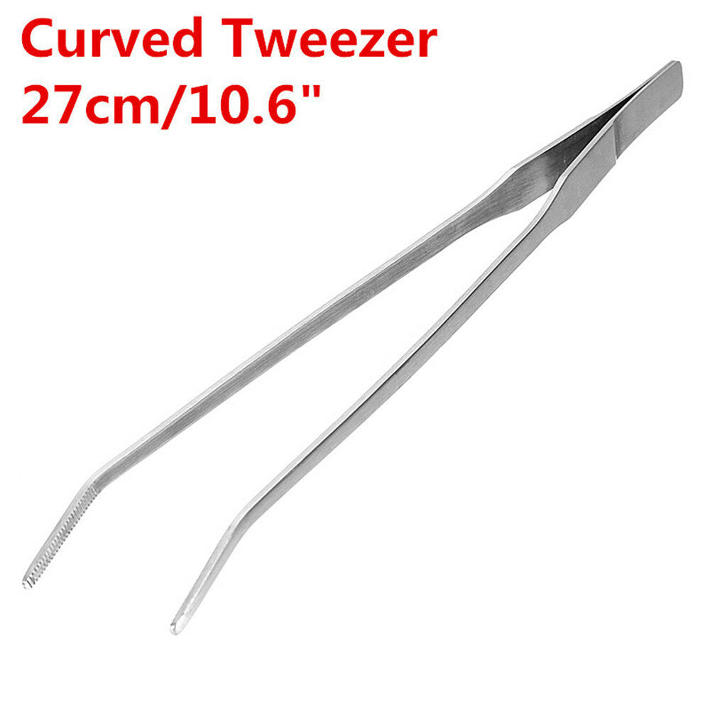 Aquarium Straight,Curve Tweezer Maintenance Tools Kit For Fish Tank Live Plants Grass Image 6