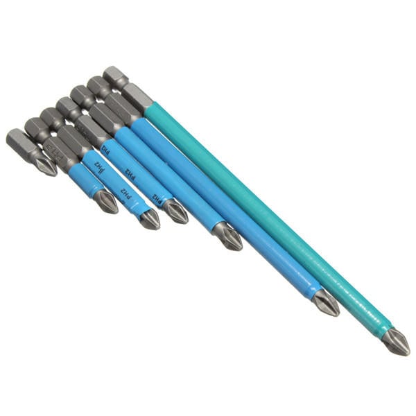 25-150mm Magnetic Hex Anti Slip Screwdriver Bit Long Screw Nut Torx PH2 Image 4