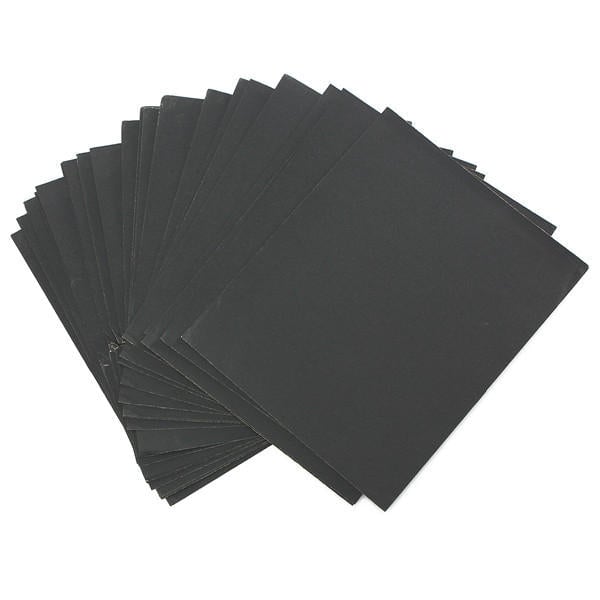 25pcs 230mm x 280mm Silicon Carbide Waterproof Sandpaper 240-3000 Grit Sanding Sheets Image 1