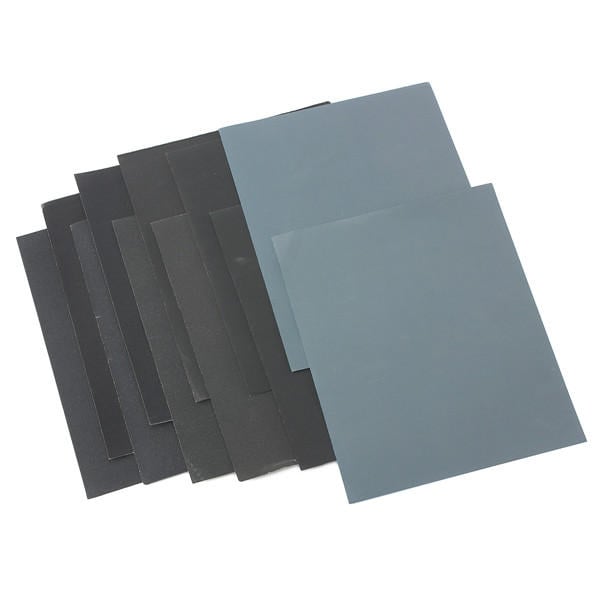 25pcs 230mm x 280mm Silicon Carbide Waterproof Sandpaper 240-3000 Grit Sanding Sheets Image 5