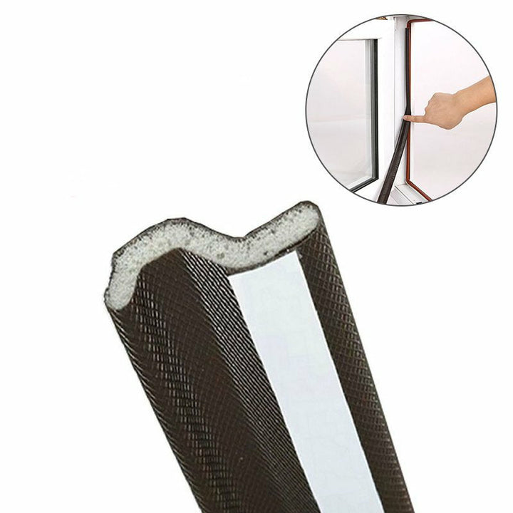 2M Door Window Self-adhesive Sealing Strip Windproof Soundproof Dustproof Image 2