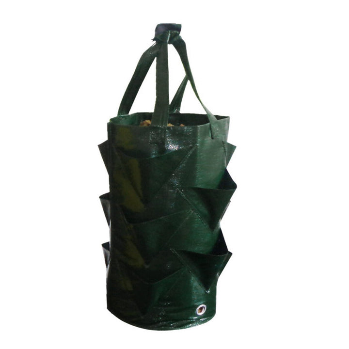 3 Gallon Vegetable Planting Bag Strawberry PE Hanging Growing Bag Image 6