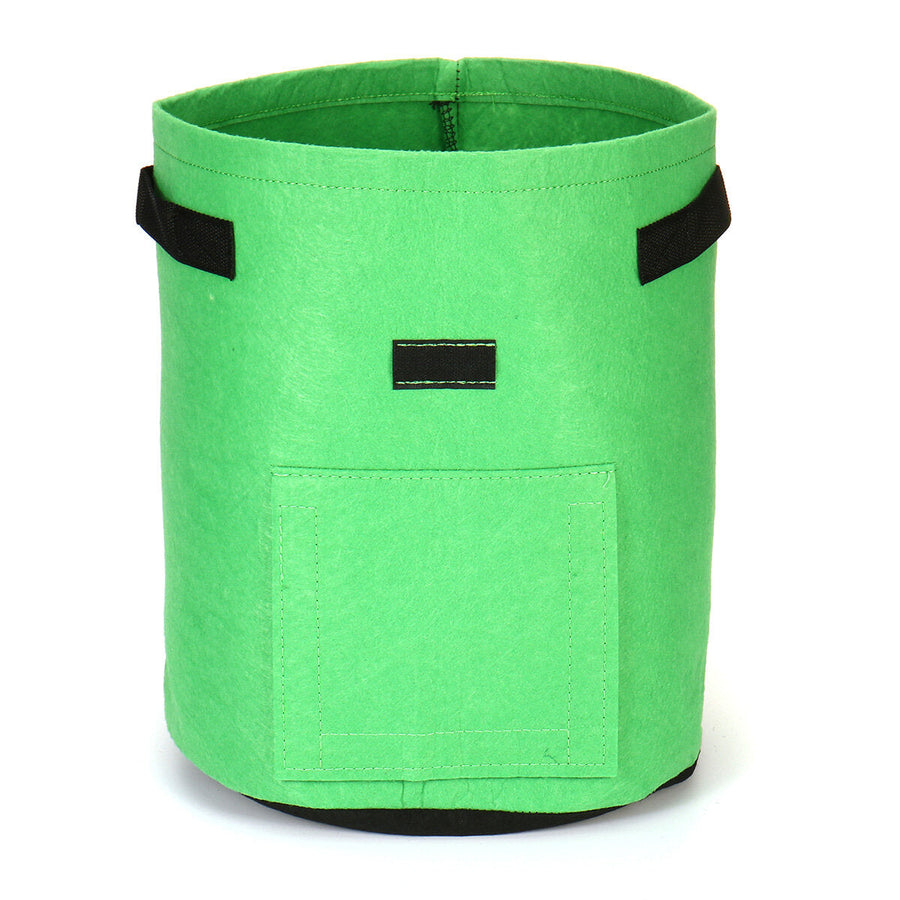 2Pcs 10 Gallon 37L Green Potato Planting Bag Pot Planter Vegetable Container Growing Garden Image 1