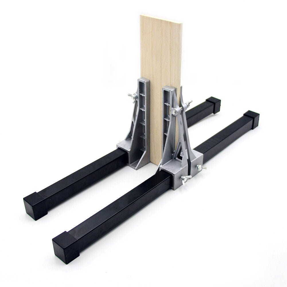 2Pcs 5-150mm Aluminum Alloy Gypsum Board Stand Sheet Support Frame Fixture Dry Wall Tool Image 1