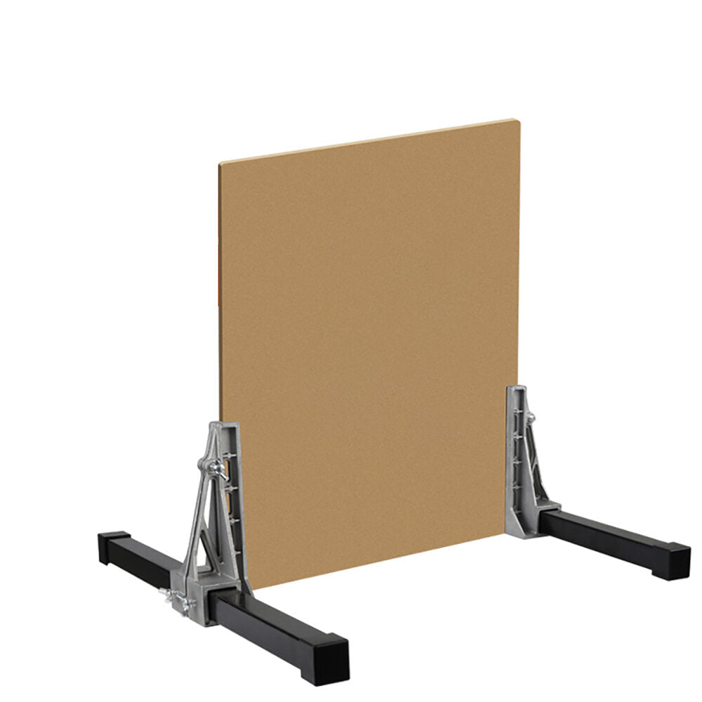 2Pcs 5-150mm Aluminum Alloy Gypsum Board Stand Sheet Support Frame Fixture Dry Wall Tool Image 2