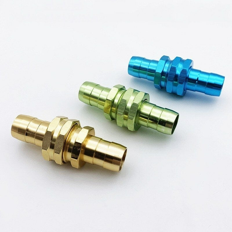 2Pcs Garden Hose Connector Water Hose Mender Garden Hose Repair Kit with 4pcs Tighten Clamps for 3,4 Inch or 5,8 Inch Image 2