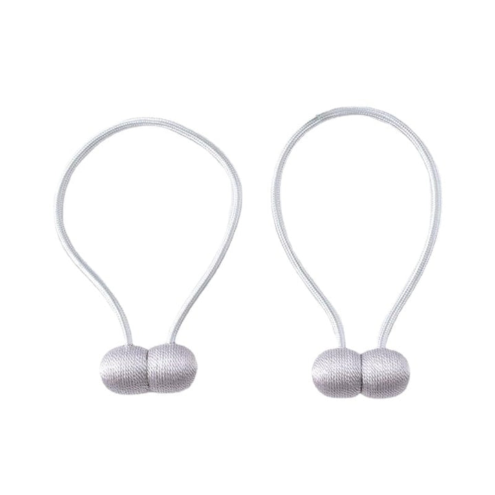 2Pcs Curtain Tiebacks Twist Buckle Clips Window Holdbacks Decorative Home Office Rope Hook for Blackout and Sheer Panels Image 9