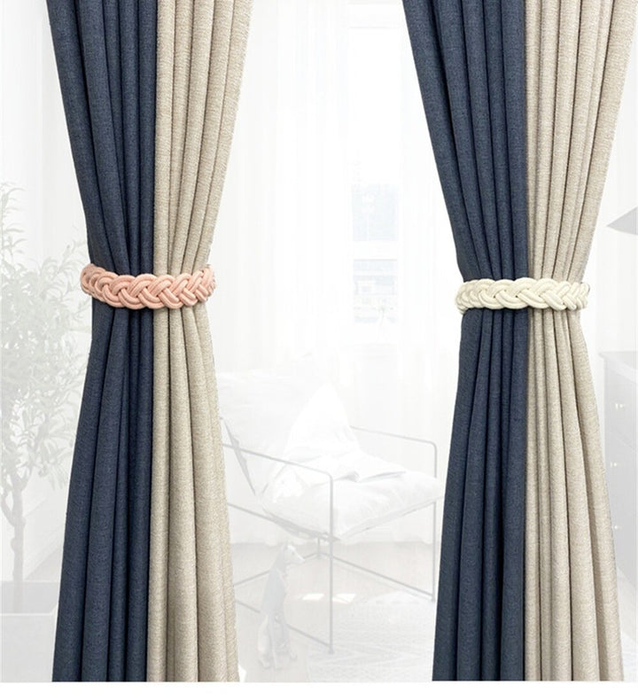 2pcs Nordic Style Twist Magnetic Curtain Buckle Straps Accessories for Home Decoration Image 4