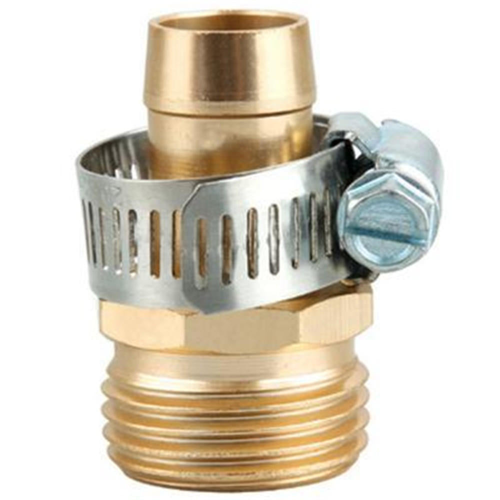 3,4 Male Female Connector Set Garden Hose Repair Mender Kit Hose Connectors Water Hose Pipe Fittings Copper Joint Image 3