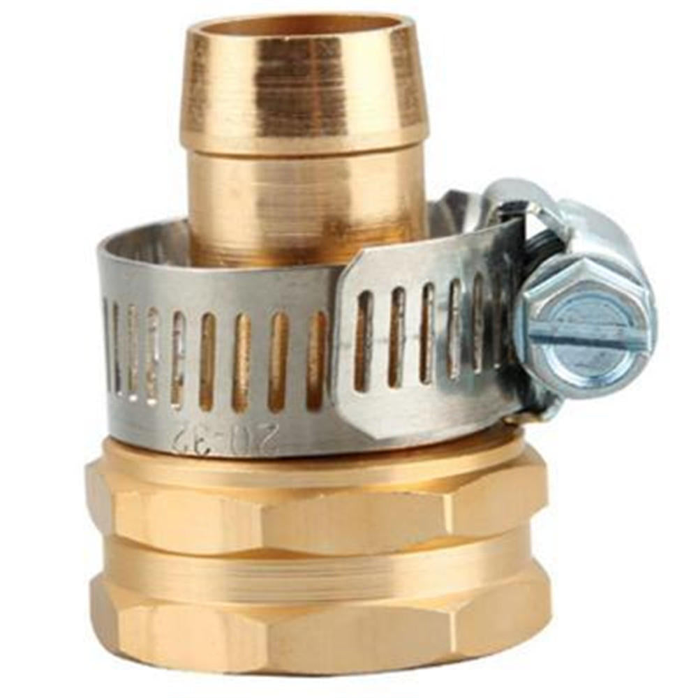 3,4 Male Female Connector Set Garden Hose Repair Mender Kit Hose Connectors Water Hose Pipe Fittings Copper Joint Image 4