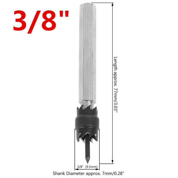 3,8 or 5,16 Inch HSS Double Sided Rotary Spot Weld Cutter Drill Bit Welds Remover Tool Image 4