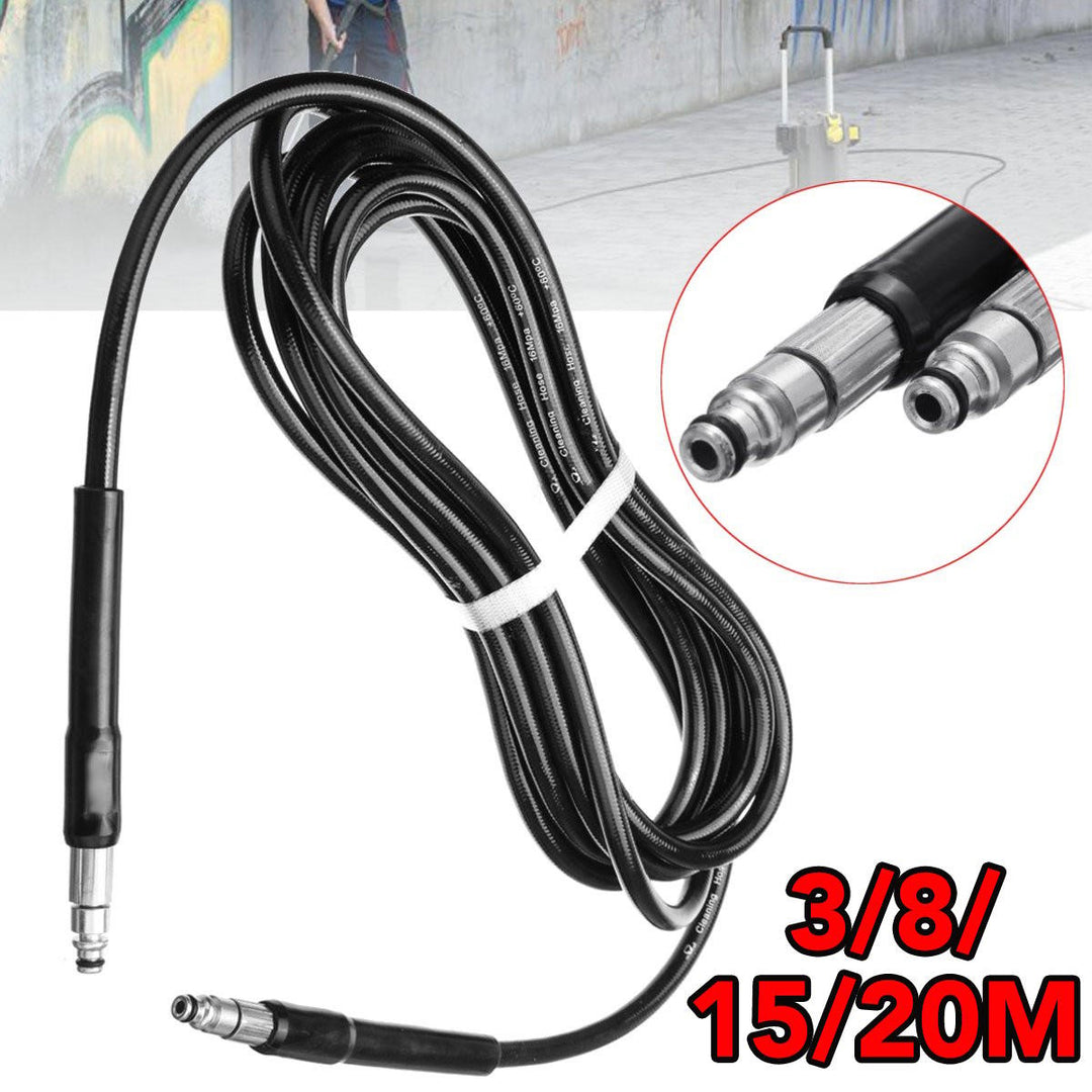 3,8,15,20M High Pressure Washer Water Hose for Black Decker PW1400 PW1500 Image 4