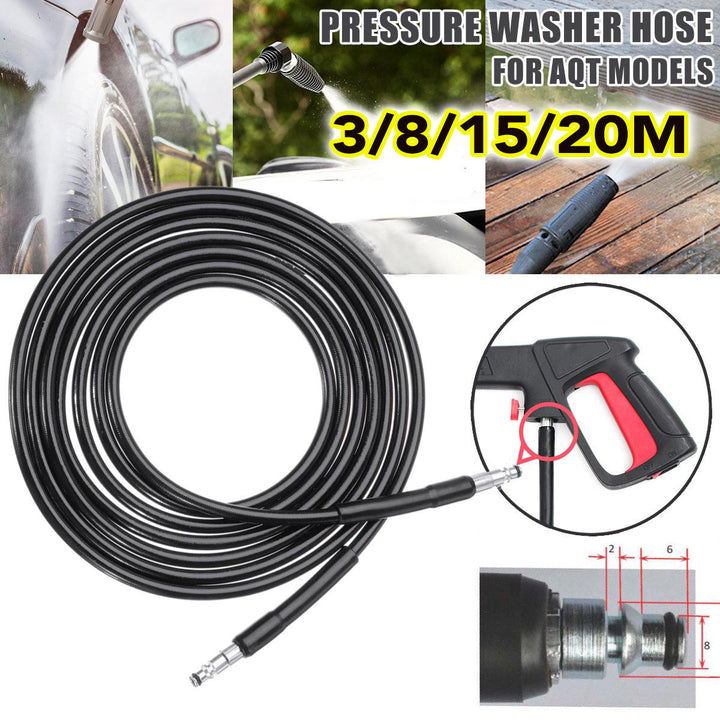 3,8,15,20M High Pressure Washer Water Hose for Black Decker PW1400 PW1500 Image 6