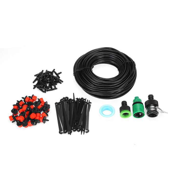 25M Automatic Drip Irrigation Plant Watering Kit Mist Cooling System for Garden Greenhouse Image 6