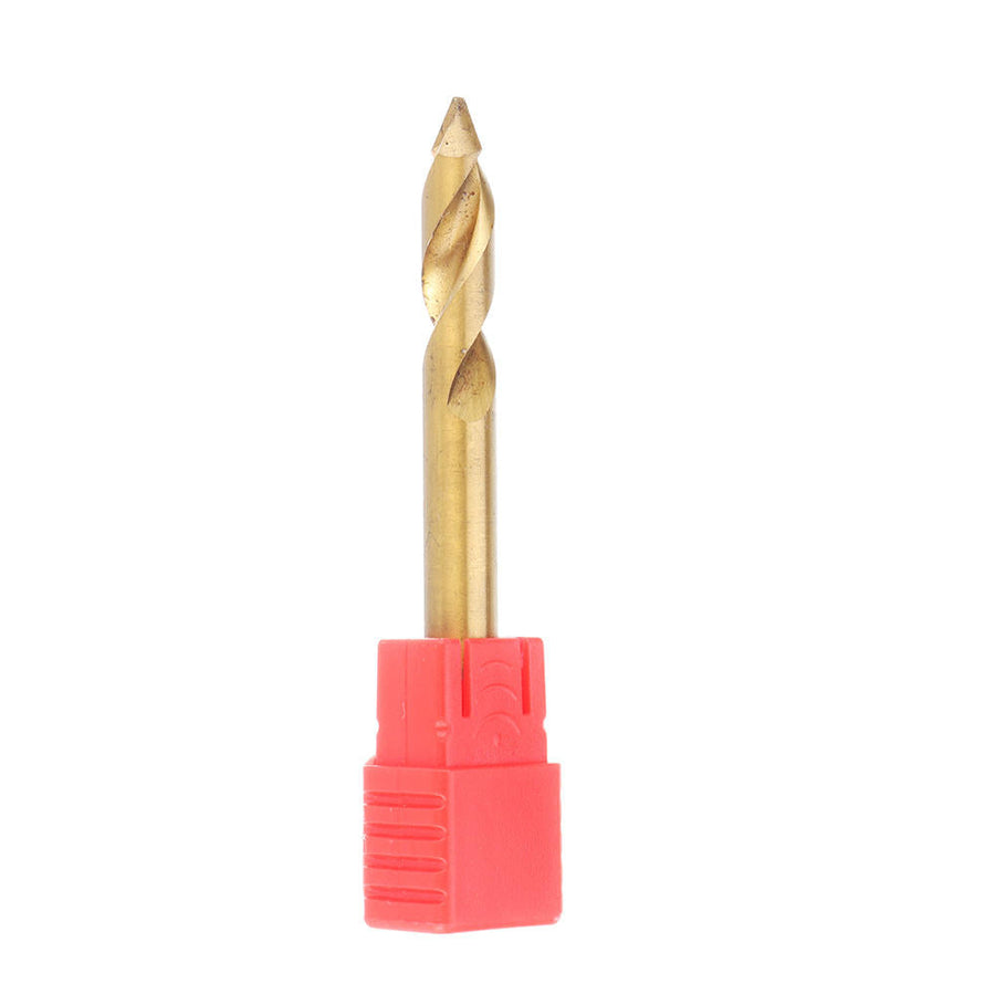 3-12mm Spot Drill 60 Degree Titanium Coated M42 Cobalt Chamfer Drill Location Center Bit Image 1