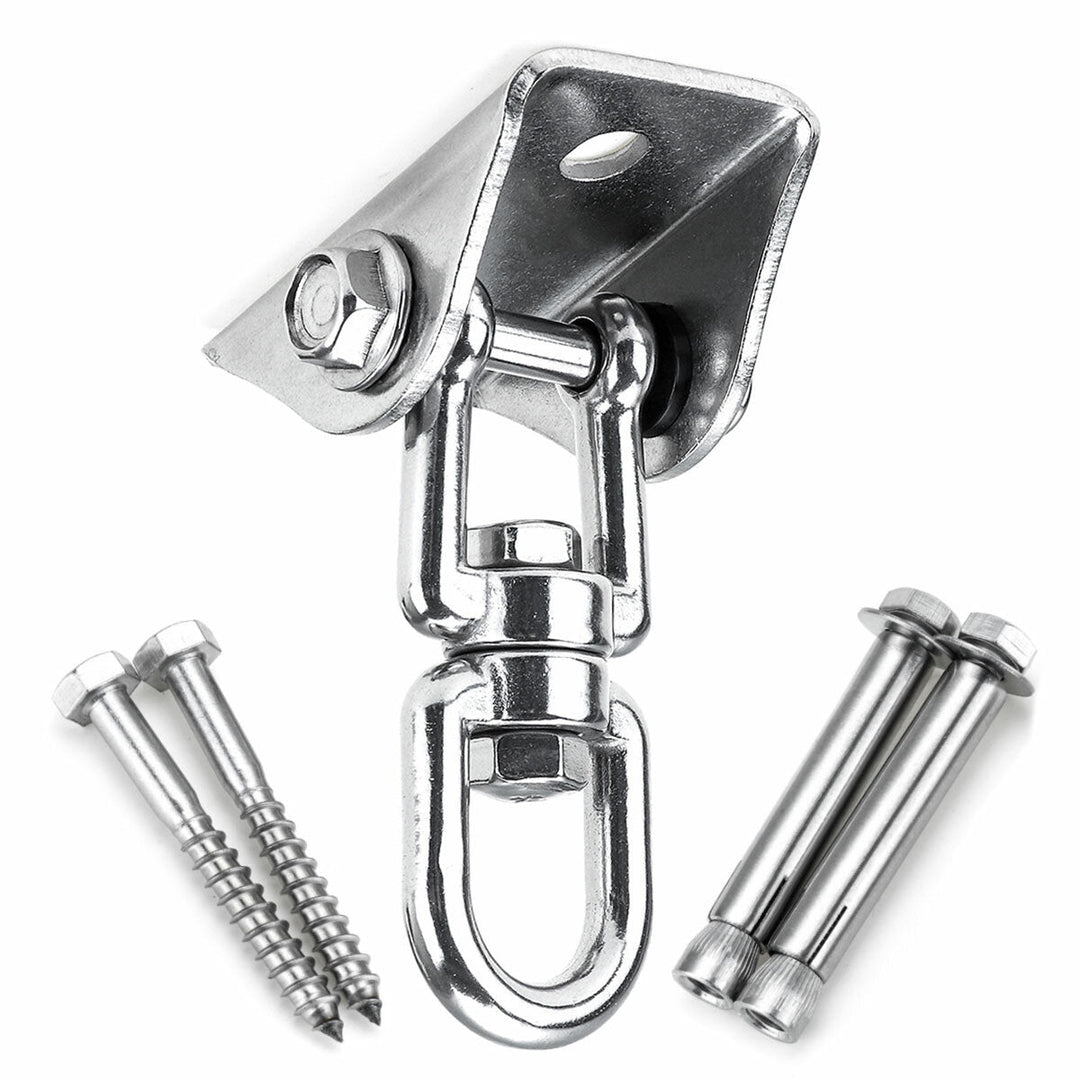 3-Types 180,360 Heavy Duty Swivel Hangers Stainless Steel Swing Hooks For Yoga Hammock Image 2