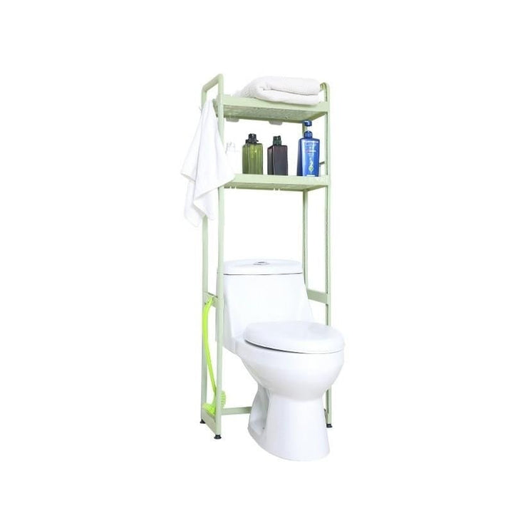 3,2 Tier Over Toilet Bathroom Space Save Storage Rack Organizer Kitchen Floor Standing Image 4