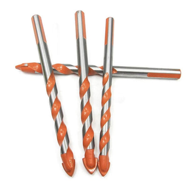 3 to 12mm Triangle Twist Drill Bit Concrete Glass Ceramics Tile Marble Drill Bit Triangle Shank Image 3