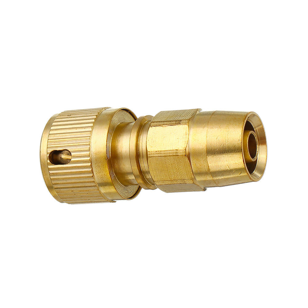 3,8 Brass Hose Connector Copper Garden Telescopic Pipe Fittings Washing Water Quick Connector Car Wash Clean Tools Quick Image 2