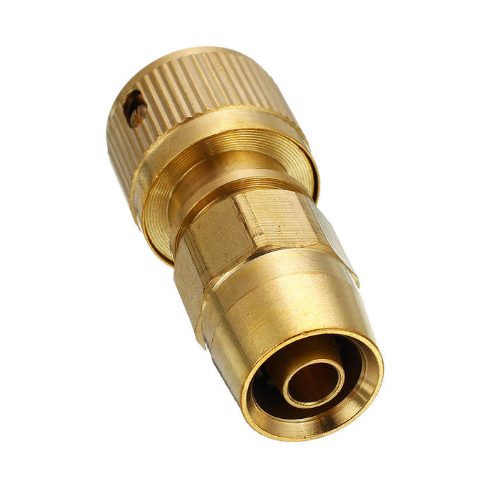 3,8 Brass Hose Connector Copper Garden Telescopic Pipe Fittings Washing Water Quick Connector Car Wash Clean Tools Quick Image 4