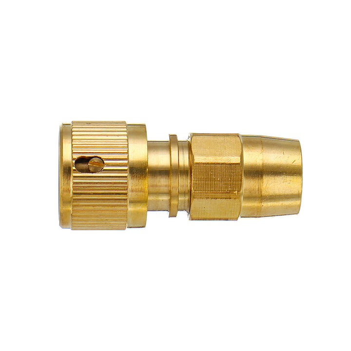 3,8 Brass Hose Connector Copper Garden Telescopic Pipe Fittings Washing Water Quick Connector Car Wash Clean Tools Quick Image 7