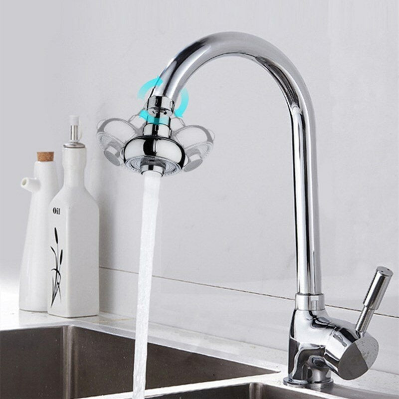 360 Rotate Faucet External Nozzle Booster Water Bubbler Device Sprinkler 2 Switching Modes Water-Saving High Pressure Image 3