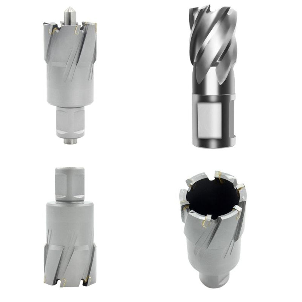 30mm Hollow Drill Bit Magnetic High Speed Steel Milling Cutter Depth Polish Punch Cutter For Multipurpose Hand Tool Image 4