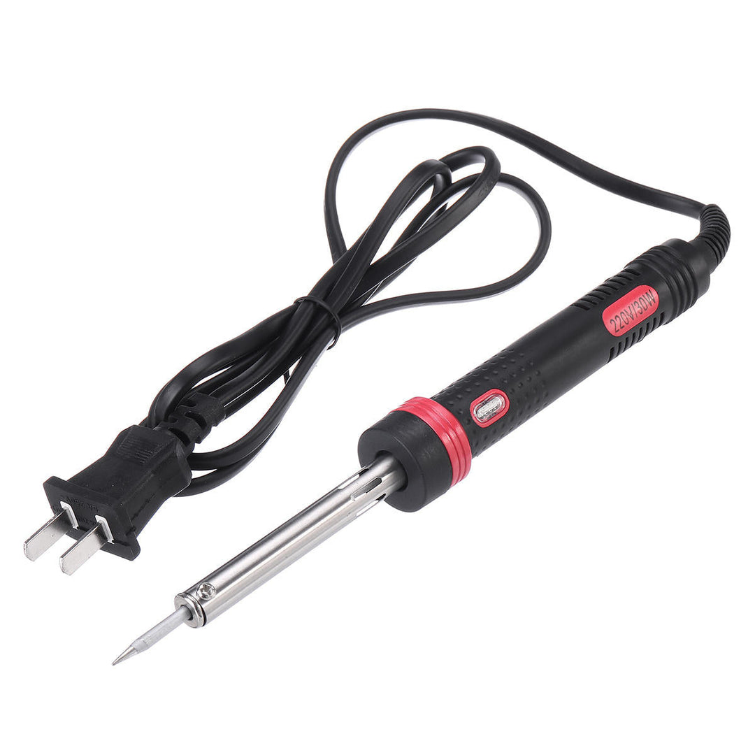 30W-300W Electric Solder Iron Adjustable Temperature Welding Tools Kit Image 4