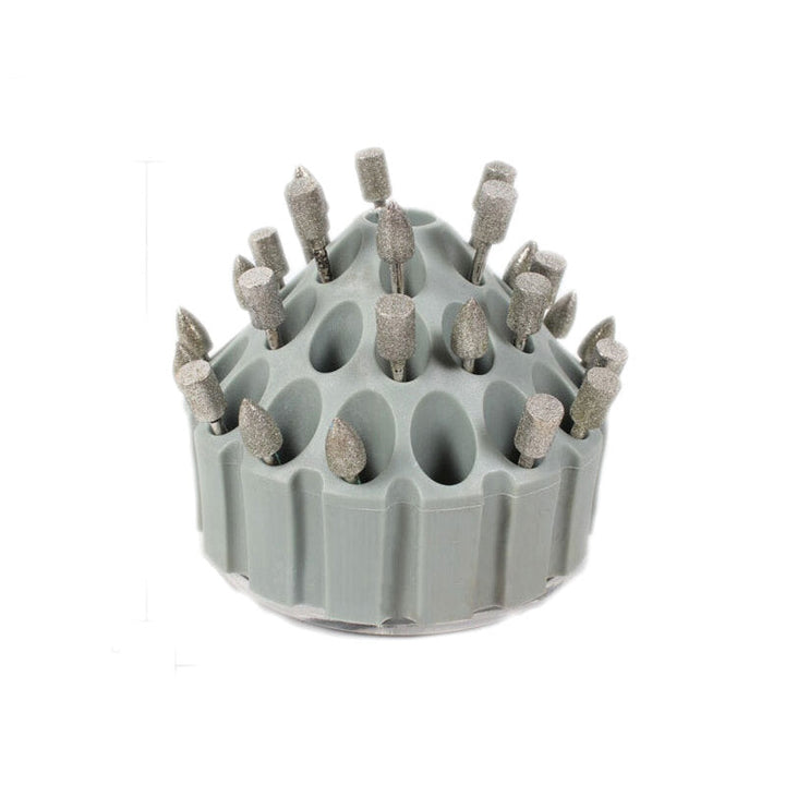 360-degree Rotating Storage Tool Box Drill Bit Electric Grinding Accessories Storage Twist Drill Storage Box Image 1