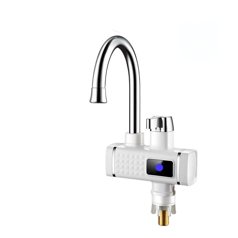 3000W 220V Electric Faucet Instant Tap Heater Rapid Heat Hot Water With Display Image 1