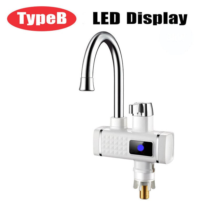 3000W 220V Electric Faucet Instant Tap Heater Rapid Heat Hot Water With Display Image 5