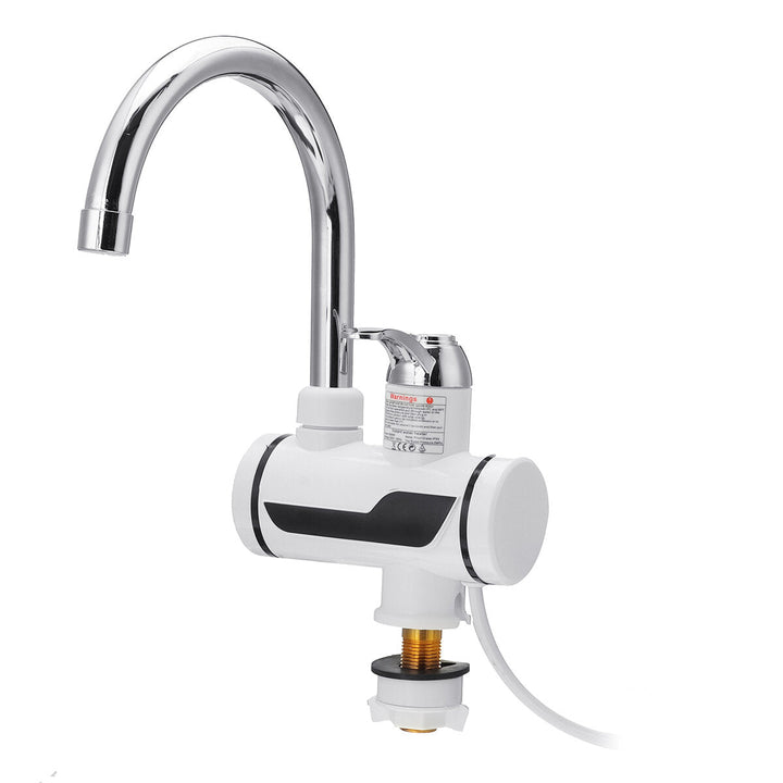 3000W 220V Electric Faucet Tap Hot Water Heater Instant LED Display For Home Bathroom Kitchen With Showerhead Image 1