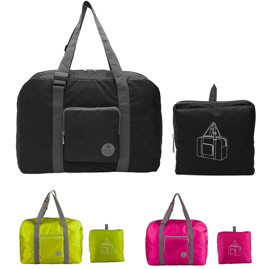 38L Waterproof Foldable Duffle Bag Travel Luggage Baggage Sports Gym Storage Bag Image 1