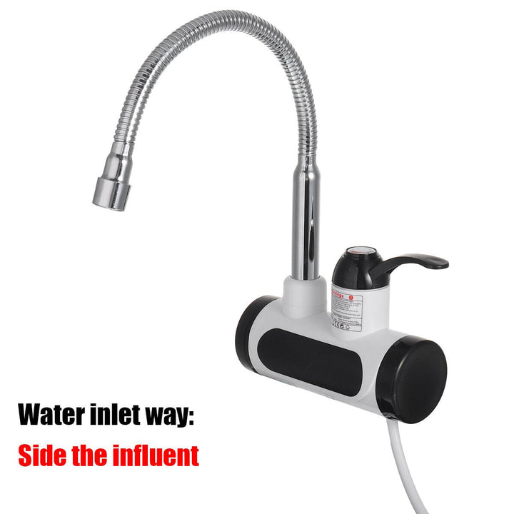 3000W Electric Faucet Tap Instant Hot Water Digital Heater Home Bathroom Kitchen Image 1