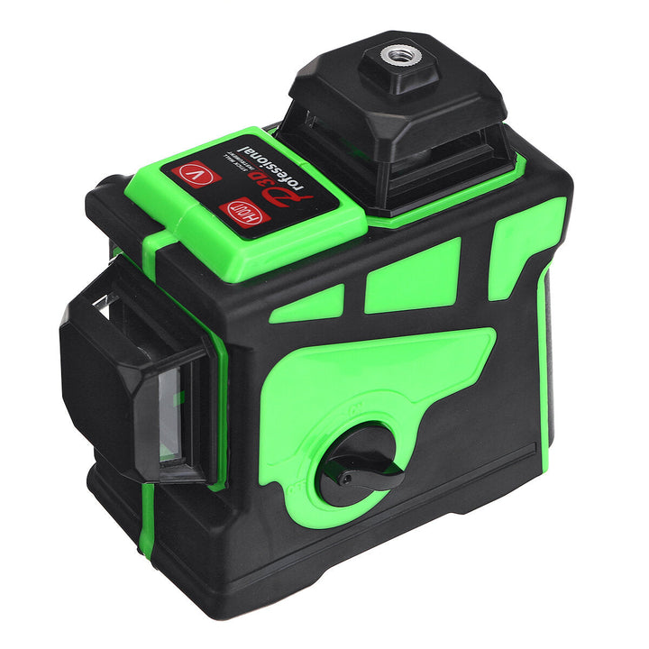 3D 12 Line Green Light Laser Level Digital Self Leveling 360 Rotary Measure Image 2