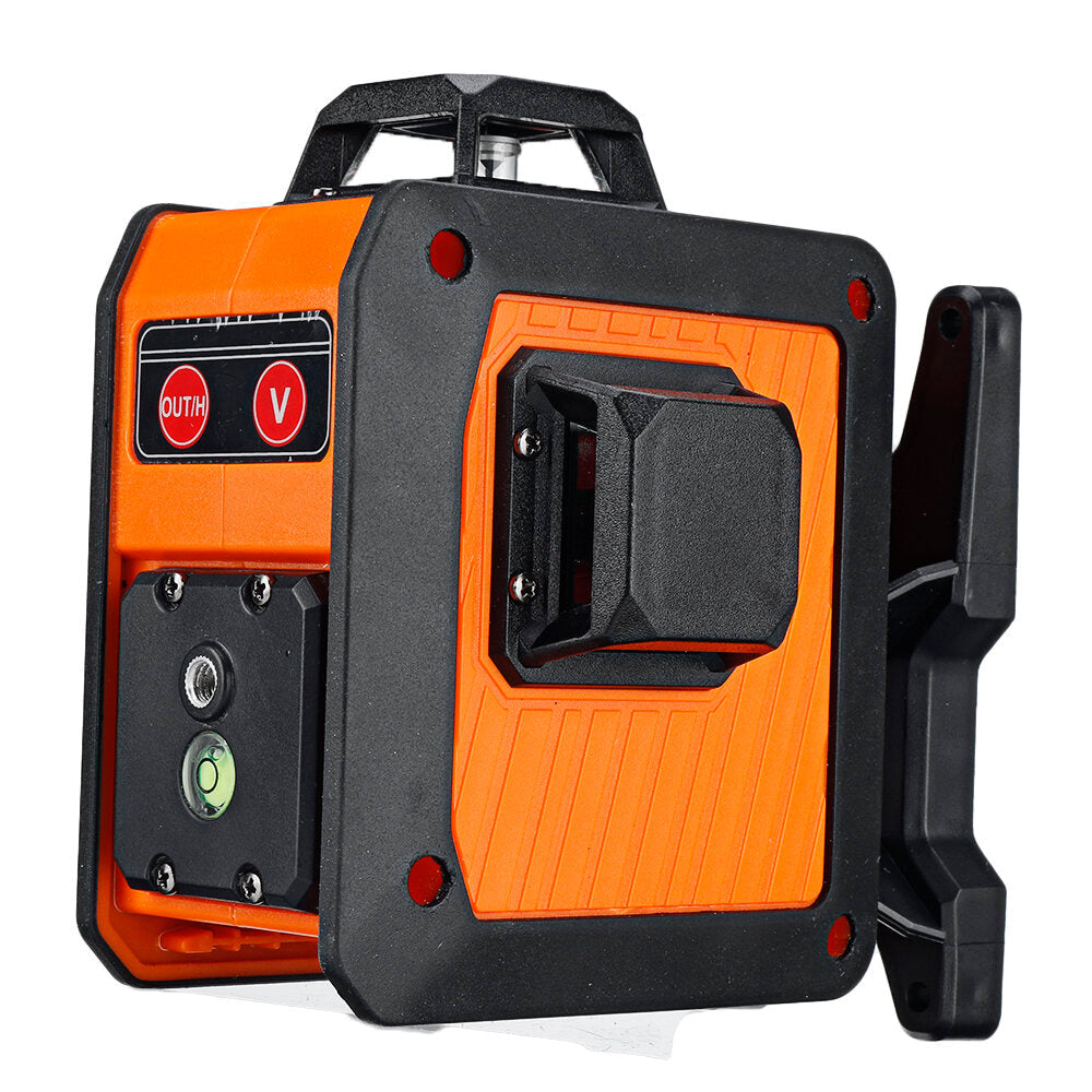 3D 12 Lines 360 Green Light Auto Laser Level Horizontal and Vertical Cross Build Tool Measuring Tools with Remote Image 3