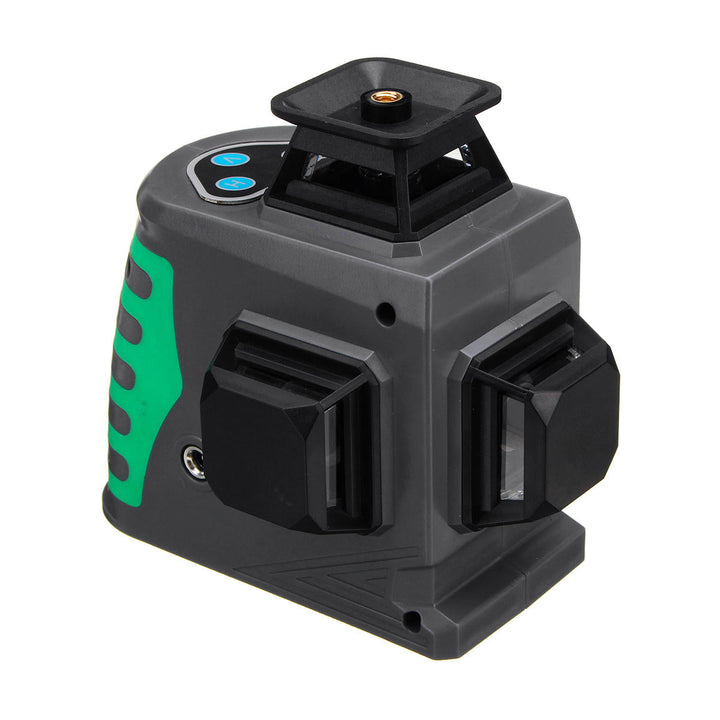 3D 12 Lines Laser Level Self-Leveling 3x360 Green,Blue Light + Bracket + Holder Image 4